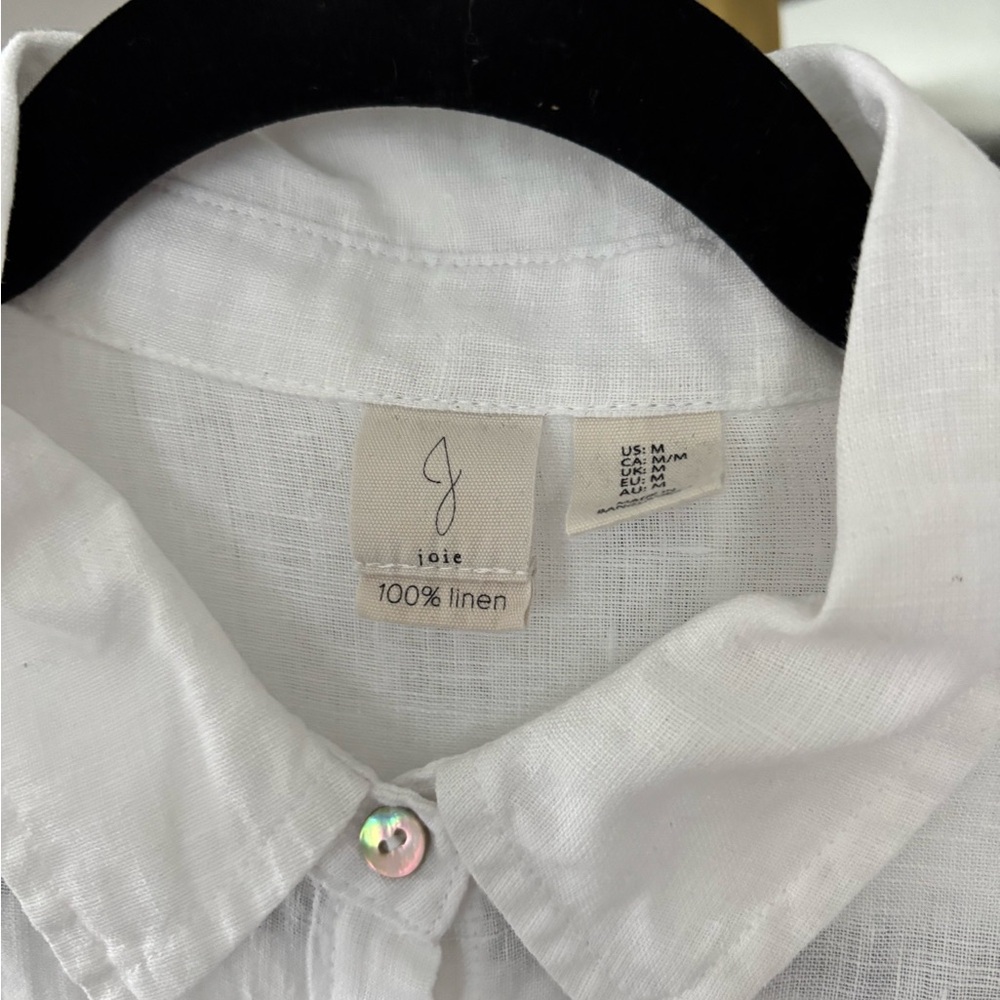Joie Linen Button Up - Picture 4 of 6